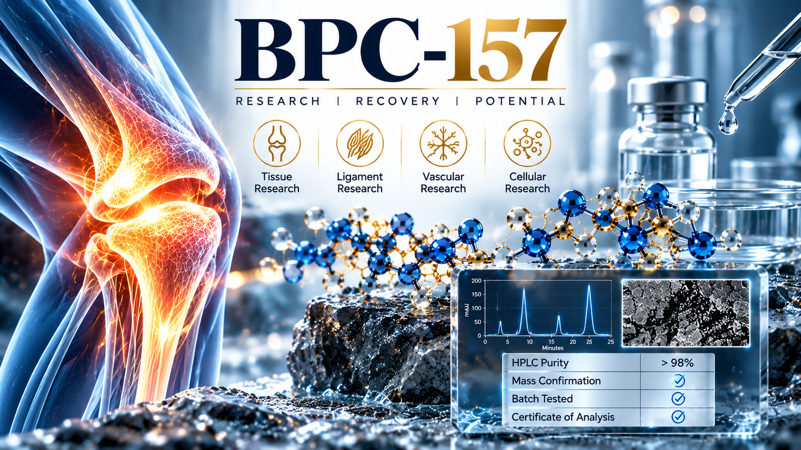 BPC-157 Molecular Research Banner
